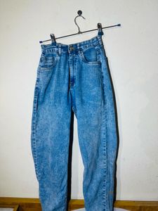 Vintage Baggy Jeans For Girls Size 26-28