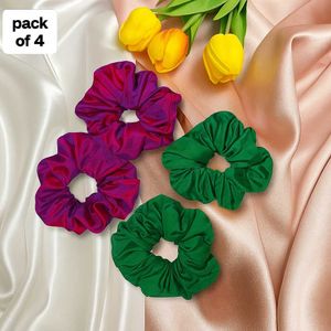 Scrunchies Pack Of 4
