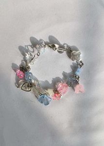 Kawaii Blue Cluster Bracelet