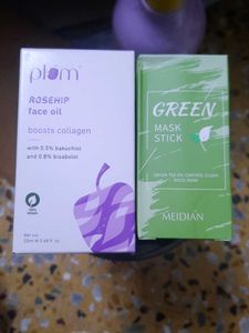 Plum Rosehip Oil & Green Mask Stick