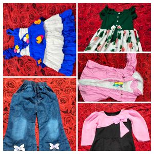 Kids' Clothing Bundle - Dresses & Pants