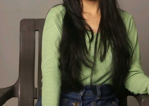 Green Full Sleeve Fitted Top