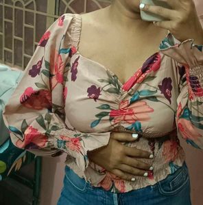 Floral Print Top