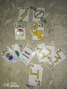 UNO. FLAG CARDS.