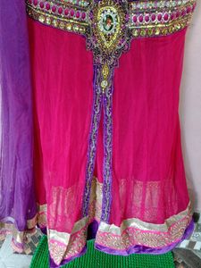 Bajiraomastani Inspired Kurta With Lehanga&amp;Dupatt