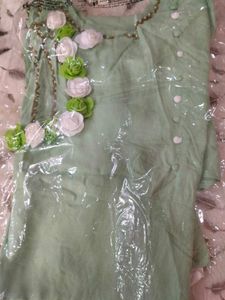 Designer Kurtie With Handwork