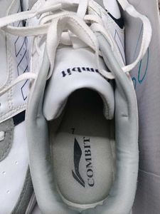 Combit Shoes for Men White Light Grey