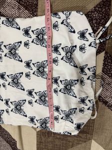 Butterfly Print Mini Dress