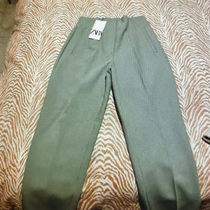 Zara High-Waisted Trousers