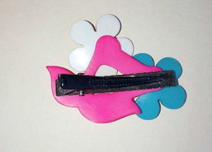 Floral Hair Clip And Claws
