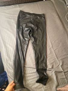Faux Glossy Leather bottoms