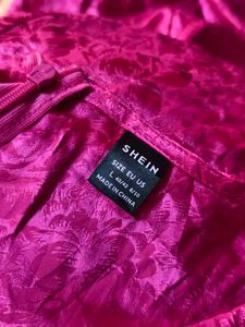 I. Pink Midi Dress