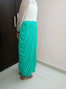 Stylish Ethnic Gown With Pant