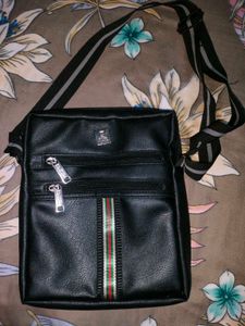 Black Messenger Bag