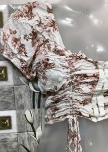 Floral Print Crop Top