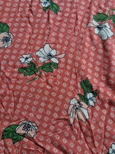 Foral Orange Kurti