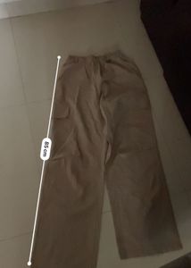 Beige Cargo Pants