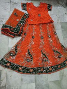 Beautiful 🤩 Embroidery Work Lehenga 💖
