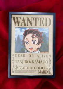 TANJIRO KAMADO Dead or Alive Wall Frame 1 Pc Anime
