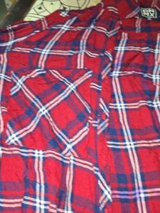 Red and Blue Plaid Shirt