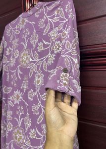 Floral A-line Kurta