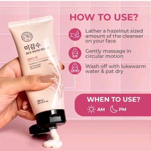 Rice Water Bright Korean Cleanser