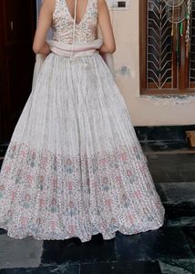 Beautiful Of White Lehenga