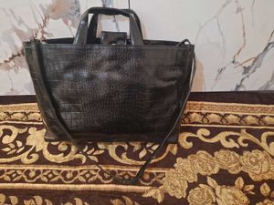 Vintage Alligator Leather bag