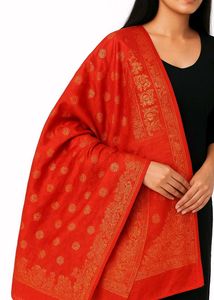Elegant Red Dupatta