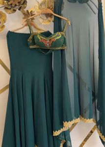 very stunning fishcut lehenga