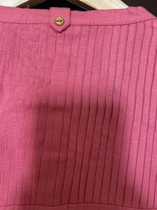 Women’s Coral Pink Pintuck Kurta (18)xxxl