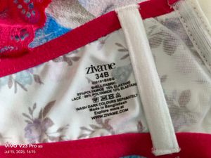 Zivame Floral Print Pretty Back Bra