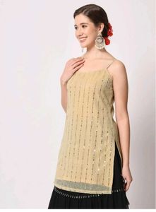 Elegant Beige Kurta