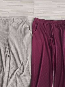 Wide Leg Lounge Pants Set 2pair!