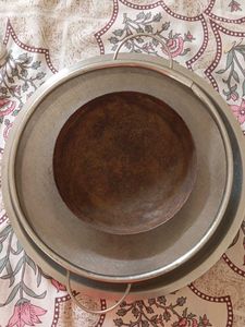 Stainless Steel Thaal &amp; Freebies