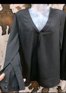 XXS &amp; S size Full Sleeves Top Black Colour