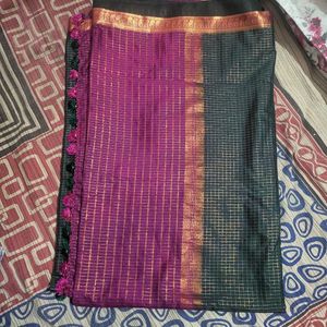 Crepe silk imitation