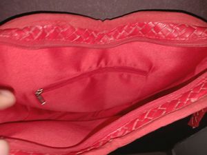 Red Heart Shaped Sling Bag
