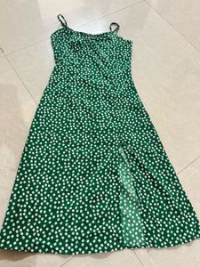 Green Floral Sundress