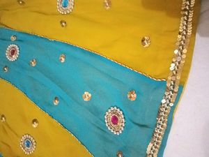 Beauty Lahenga Blouse Piece Fabrice