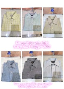 Set of shirts from high-end brands like ozemberg