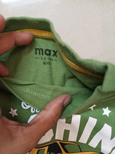 Green Tshirt For Kids