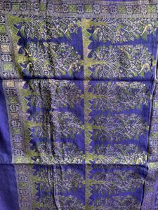 Pure Goergette khaddi weave banarasi saree