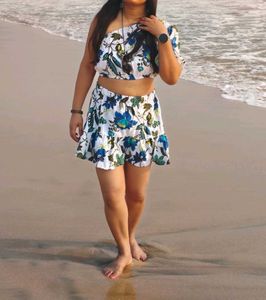 Floral Two-Piece Co-ord Set