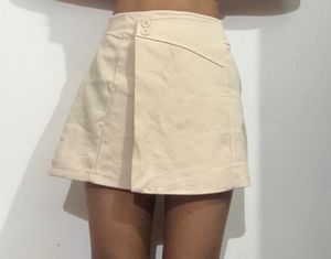 Beige Skort Shorts