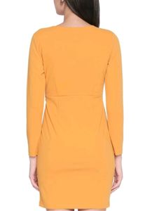 Women Sheath Yellow Dress💛