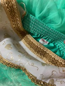 Green Lehenga For Girls