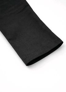 Black Straight Leg Trousers