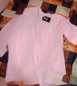 Pink Casual Shirt