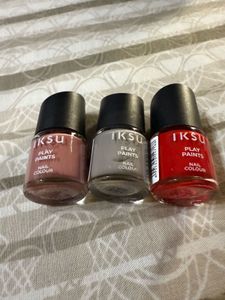 Iksu Nail Polish Set Of 3